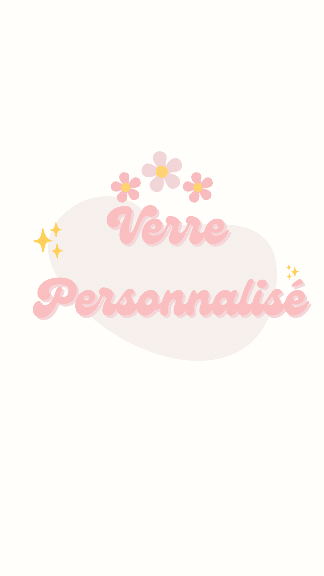 Verre personnalisé