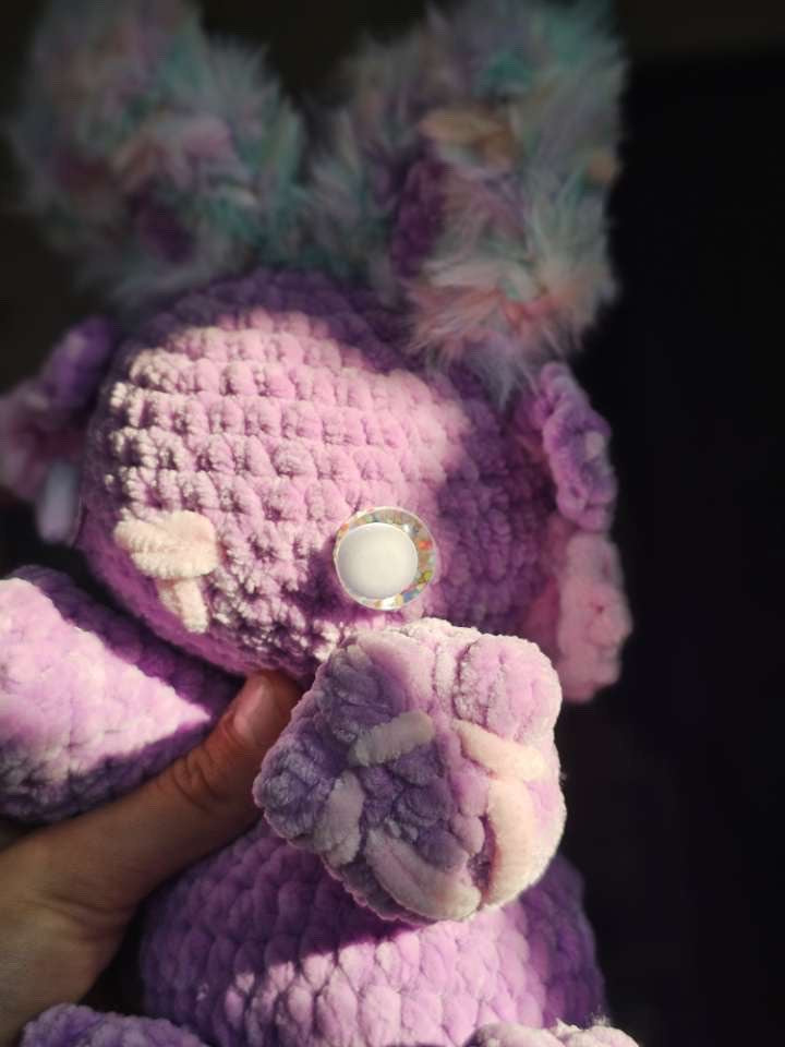 Peluche Luna - axolotl crochet